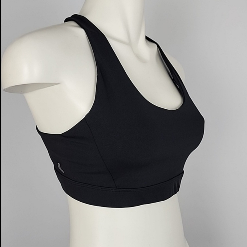 ⭐️2/ $30⭐️ Lole Women's Black Seamless Sports Bra Adjustable Criss Cross Size L